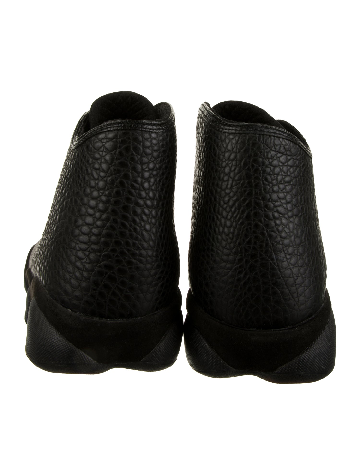 Jordan Horizon Black Croc Sneakers